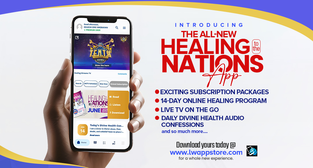 Triumphant Entry into Nations through healing Streams